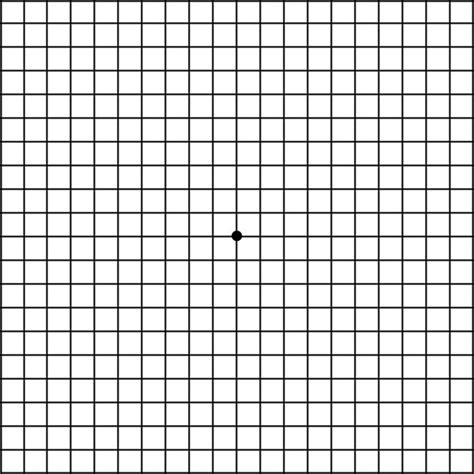 Amsler Grid Chart Printable