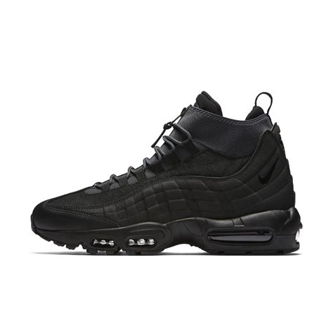 Nike Leather Air Max 95 Sneakerboot Boot In Black For Men Lyst
