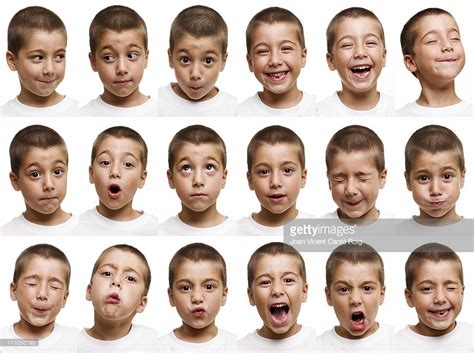 The Thousand Expressions Of A Child Facial Expressions Drawing