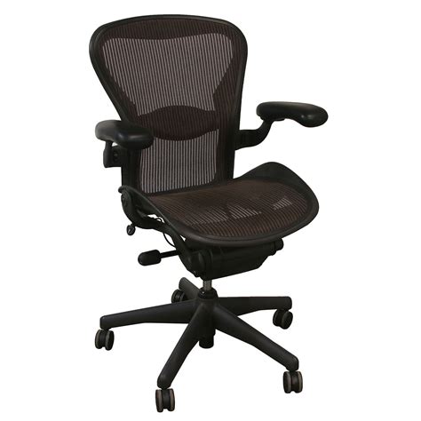 Buyer's guide to the aeron chair. Herman Miller Aeron Used Size B Task Chair, Soapstone - National Office Interiors and Liquidators