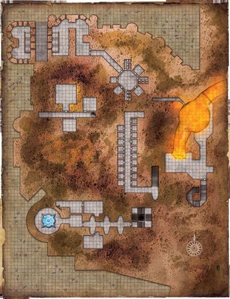 Dungeons E Mapas Para Suas Aventuras 52 Mapa De Fantasia Mapas