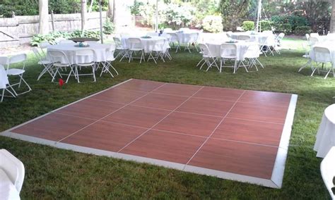 Our party rental service has these available in parquet, black, or white. Dayna's Party Rentals and Catering |Tents rentals South New Jersey tent rentals table rentals ...