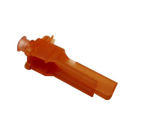 Rays Microtipsafe 25g Safety Hypodermic Needle 05mm X 16mm Orange