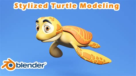 Stylized Turtle Modeling In Blender 2 93 YouTube