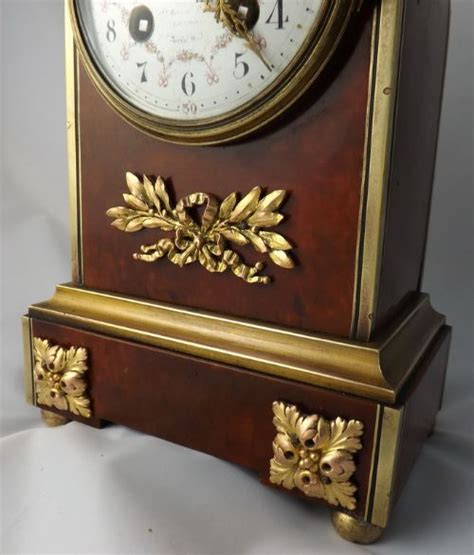 French Tortoiseshell Mantel Clock 343516 Uk