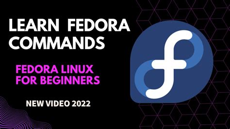 Fedora Linux All Terminal Commands New 2023 For Beginners Youtube