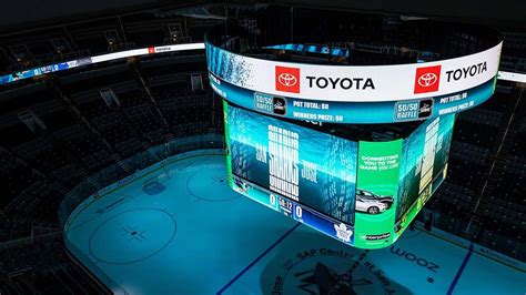San Jose Sharks Fans Captivated By 14 New Led Displays From Daktronics