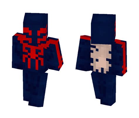 Get Spider Man 2099 Minecraft Skin For Free Superminecraftskins