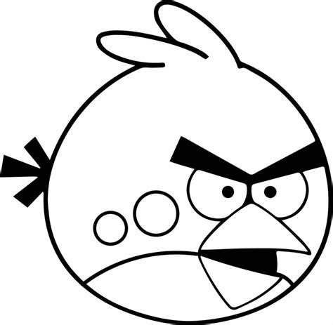 Kolorowanka Angry Birds wściekłe ptaki do druku i online