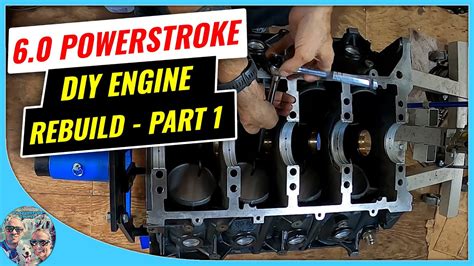 60 Powerstroke Diy Engine Rebuild Part 1 Youtube