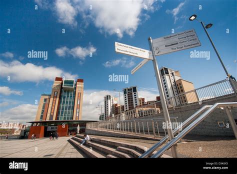 The Baltic Centre For Contemporary Arts At Gateshead Quays Stock Photo