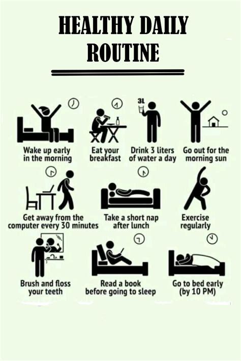 Healthy Daily Routine In 2020 How To Wake Up Early How To Stay