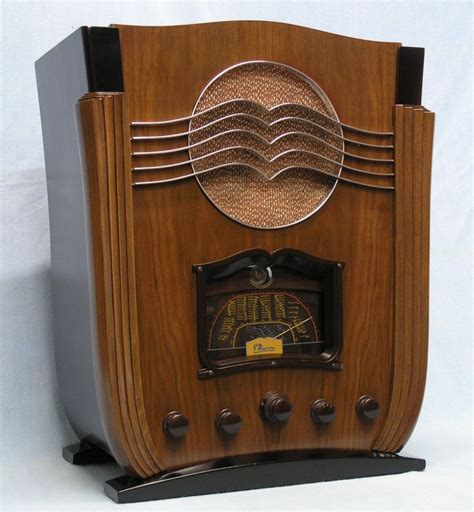 1936 Marconi What A Stunning Design Wonderful Art Deco Radio
