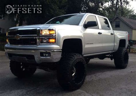 2014 Chevrolet Silverado 1500 With 22x14 76 Xd Riot And 37135r22