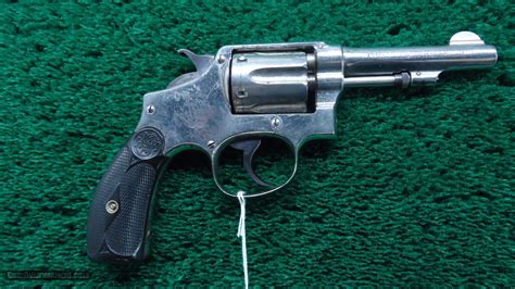 Smith And Wesson Second Model 1902 38 Military And Police Revolver