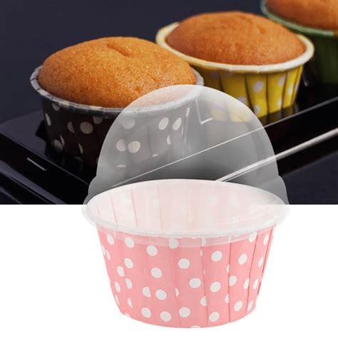 Lhcer Pcs Mini Cupcake Liners Paper Round Cake Baking Cups Muffin