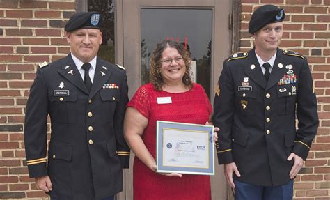 Radford Military Resource Center Employee Honored With Patriot Award