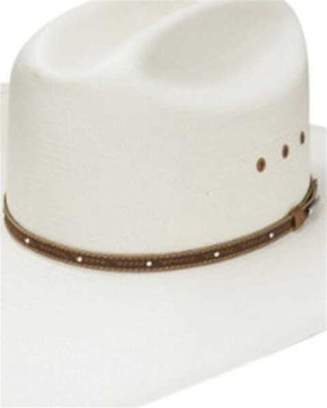 Stetson Mens 10x Stanhope Straw Western Hat Natural
