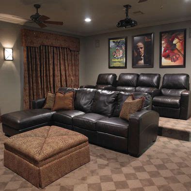 Let me take a more. Media Room chair setup | Home theater seating, Media room ...