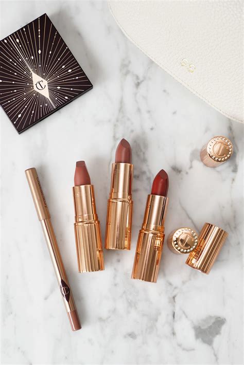 Charlotte Tilbury Fire Rose Collection Super Lipsticks Swatches My