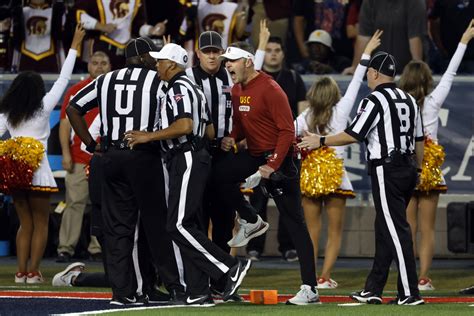 Lincoln Riley Freaks Out At Pac 12 Refs For Major Officiating Blunder