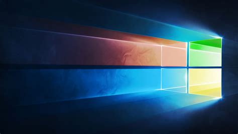Microsoft Windows 4k Wallpaper Windows 10 Colorful Blue Background