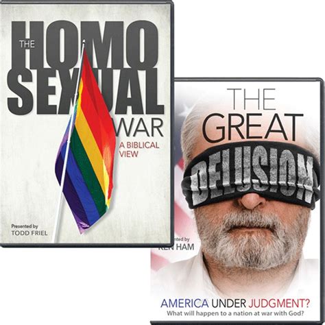 The Homosexual War And The Great Delusion Bundle Answers In Genesis