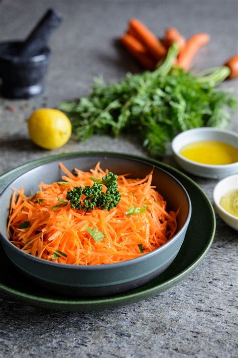 Recette salade de carottes à lorange