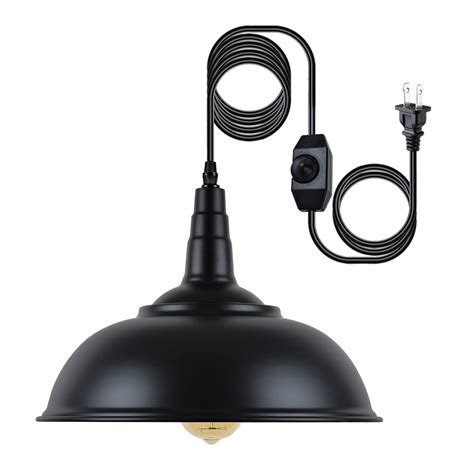 Buy Hmvpl Plug In Pendant Lights With 164 Ft Hanging Cord And Onoff