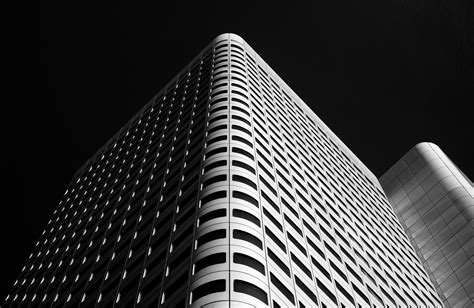 Skyscraper Black And White