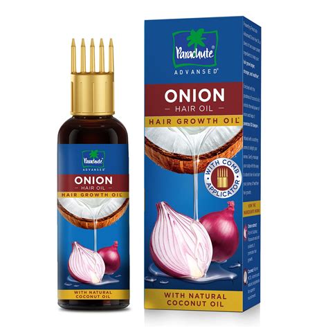 Buy Parachute Advansed Onion Hair Oil With Comb Applicator For Hair