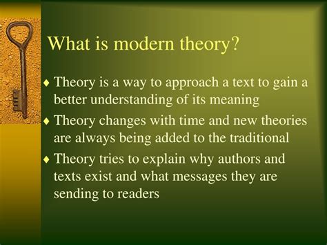 Ppt Introduction To Modern Literary Theory Powerpoint Presentation