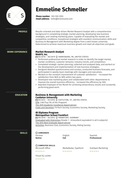 Writing a great resume is a crucial step in your job search. Objective Statement Resume Example | Kickresume