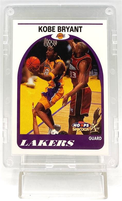 1999 00 Skybox Vintage Kobe Bryant Ten Years Of NBA Hoops 89 99