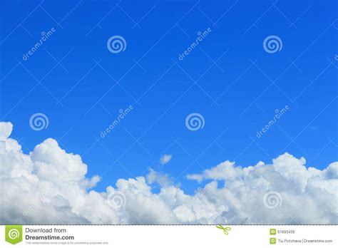 Cloud Under The Sky Stock Image Image Of Heavens Light 51693439