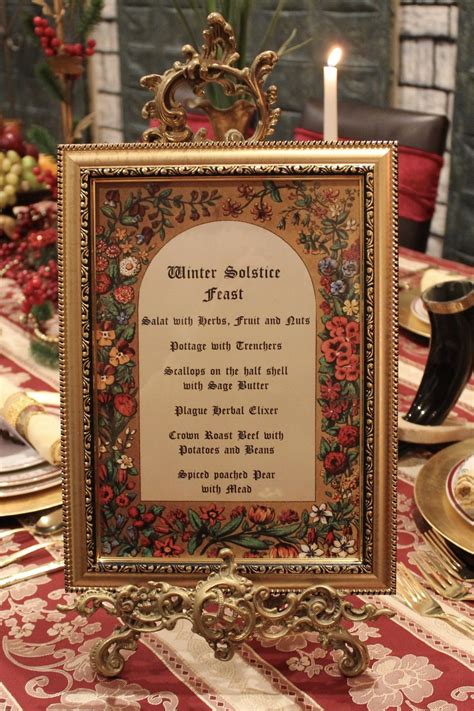 The thing is, there are so many reasons you might find yourself needing ideas for a dinner party. Medieval Banquet Dinner Party with Menu, Recipes & Games ...
