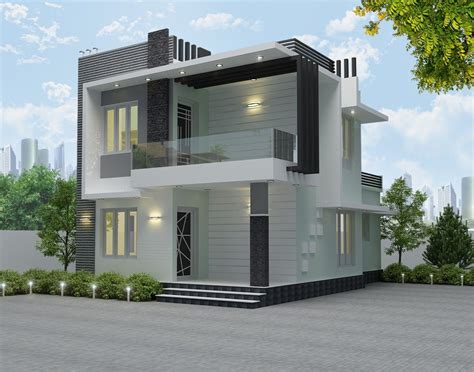 Simple Duplex Exterior Design Trendecors