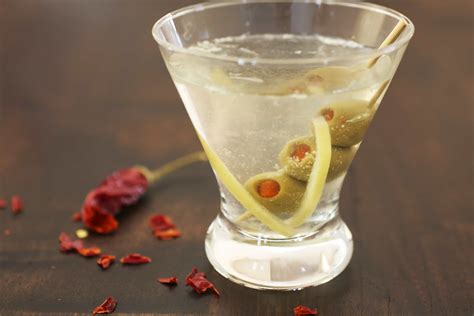 Preserved Lemon Martini With Spicy Olives Tasty Ever After Quick And