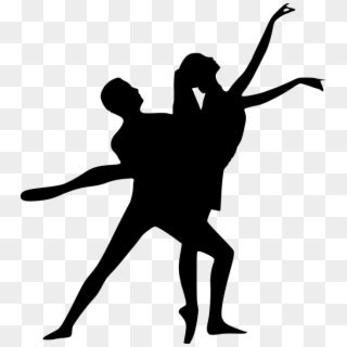 Silhouette Ballet Dance Couple Entertainment Show Partner Dance Silhouette Transparent Clipart