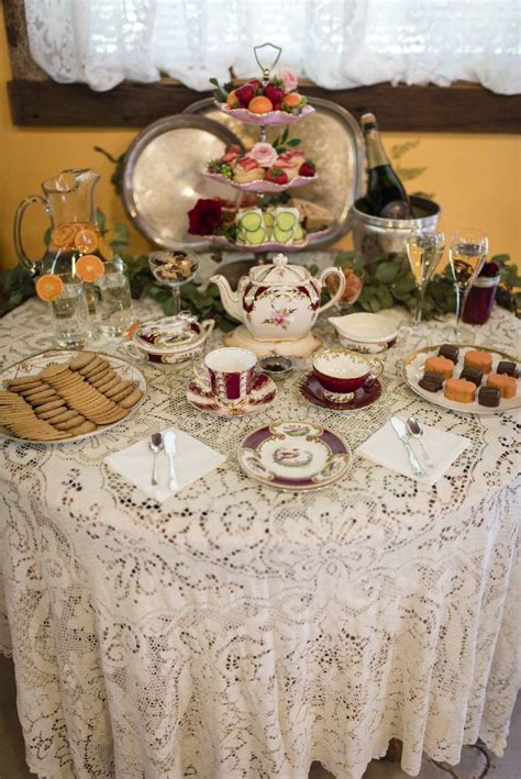 Autumn Garden Tea Party Wedding Inspiration At See Canyon Ranch Avila
