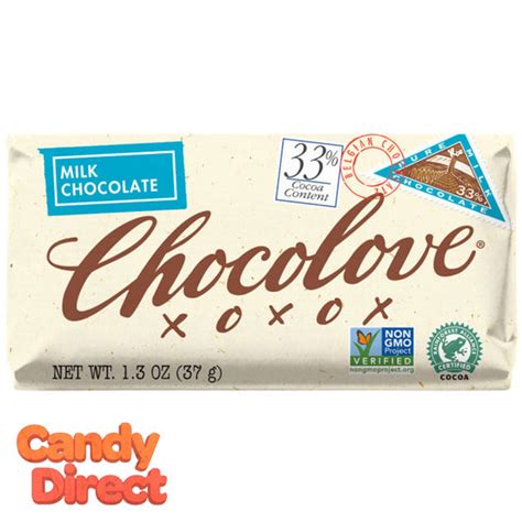 Chocolove Milk Chocolate Mini Bars 12ct