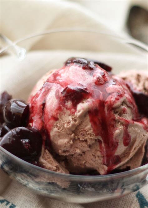 Roasted Cherry Chocolate Ice Cream Recipe And How To Roast Cherries