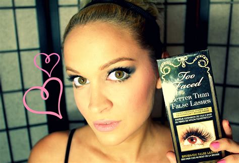 Bentleyblonde Too Faced Better Than False Lashes Lash Extension System Demo And Review