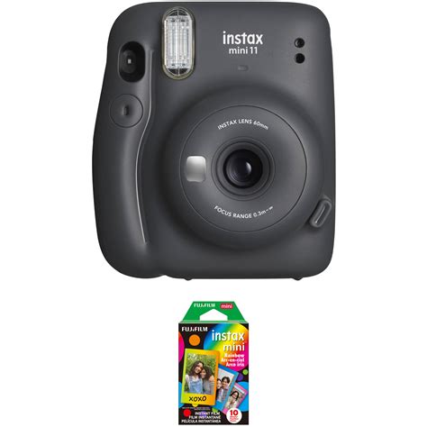 Fujifilm Instax Mini 11 Instant Film Camera With Rainbow Instant