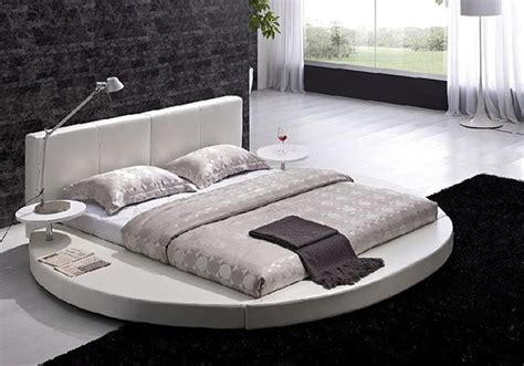 15 Fashionable Round Platform Beds Home Design Lover