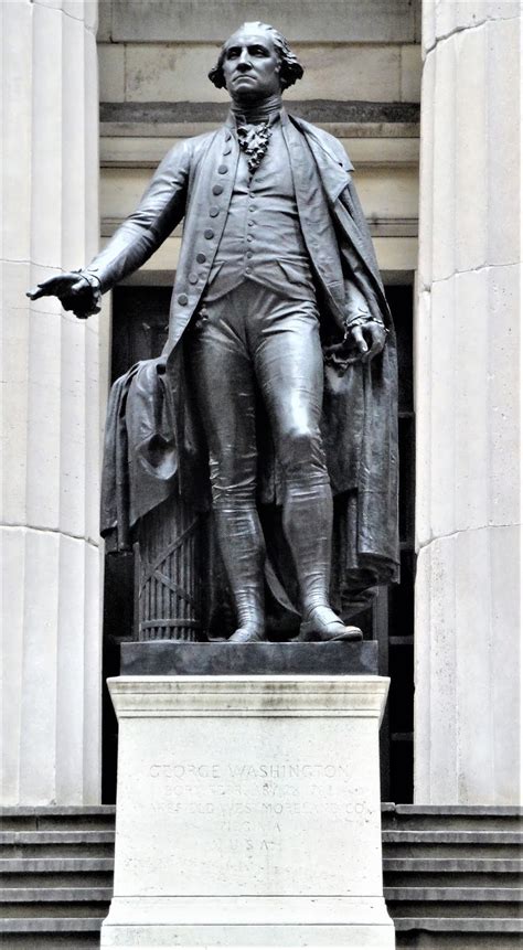 Daytonian In Manhattan The 1882 George Washington Statue Federal Hall