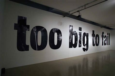 The term too big to fail is associated with banks and companies whose failure presents a risk for the economic system as a whole now, back to the expression too big to fail. 'Too Big To Fail' Lives As Regulators Slam Banks' Living Wills