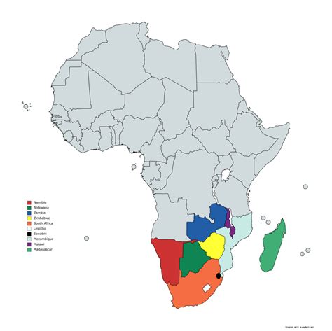 Africa Map Quiz 4 Diagram Quizlet