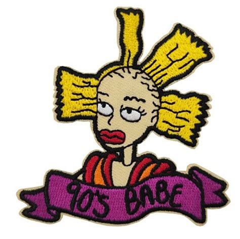 Rugrats Cartoon Cynthia Doll 90s Babe Embroidered 3 Tall Iron On