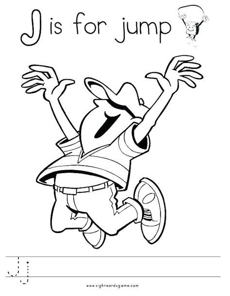 Download & print our free letter j coloring pages for preschoolers and kindergartner learning fun. Letter J Coloring Page at GetColorings.com | Free ...